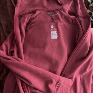 All in Motion Burgundy Zip-Up Jacket